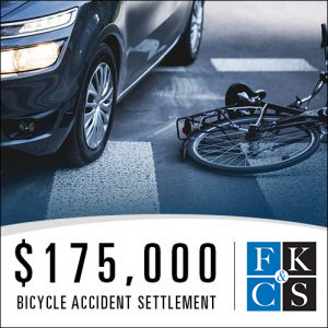 bicycle accident settlement