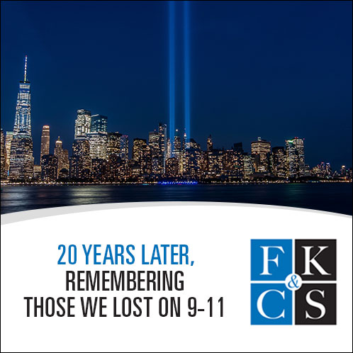 20 Years Later, Remembering Those We Lost on 9-11