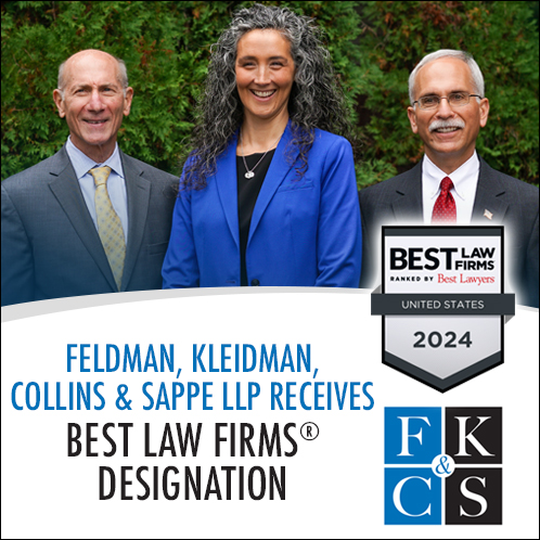 Feldman, Kleidman, Collins & Sappe LLP Receives Best Law Firms Designation